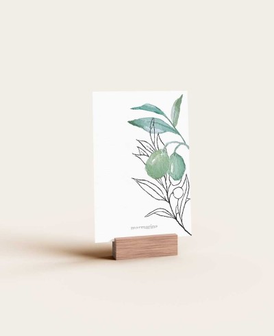 Nummern des Hochzeitstisches zurück