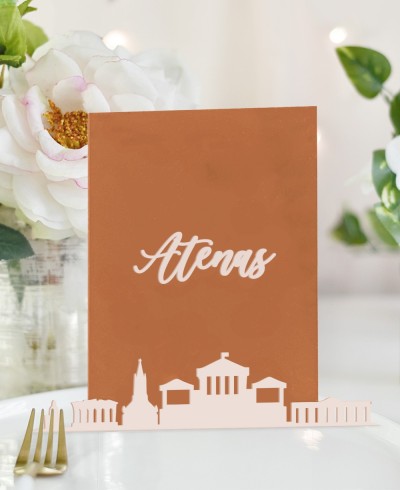 Anzahl der Hochzeitstische aus Terrakotta-Methacrylat