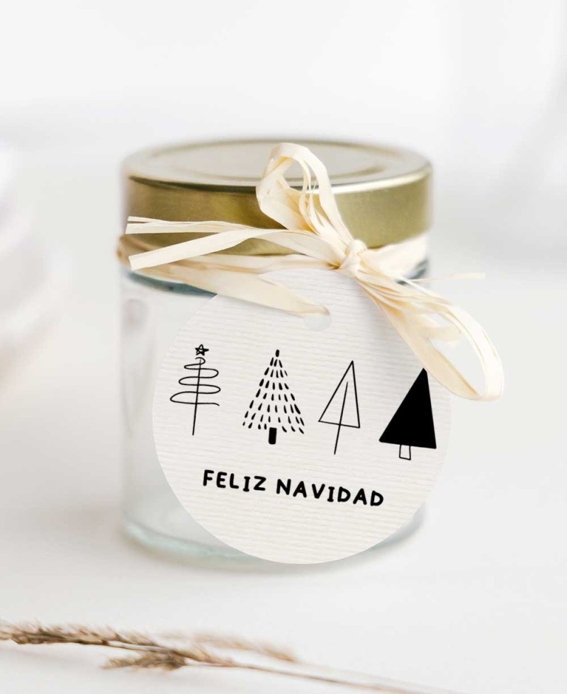 Minimale personalisierte Weihnachtsgeschenke