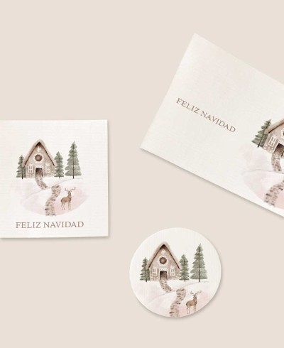 Klebestickerformate für weihnachtliche Details