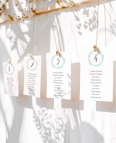 Plano de assentos para coleção de casamentos com foto