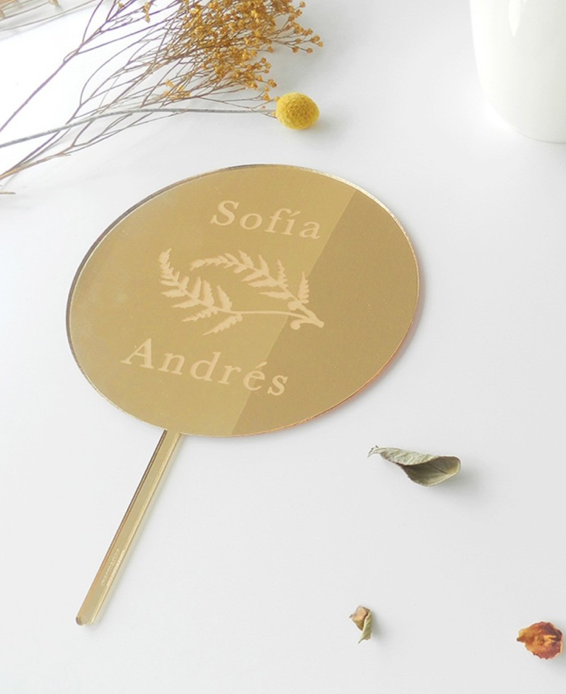 Top View Cake Topper für Hochzeiten