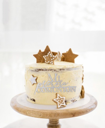 My first communion cake figure