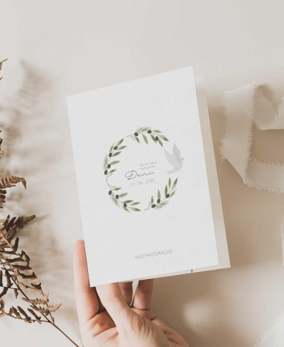 Personalized Olive Communion Reminder