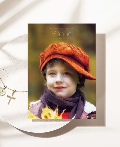 Invitation à la communion avec photo