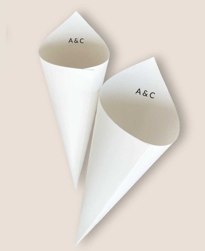 Petal cones for Manhattan weddings