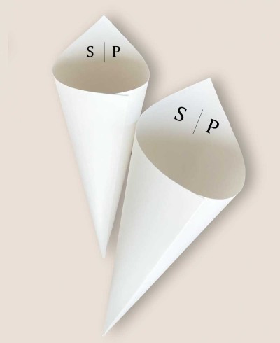 Cones de pétalas para casamentos Tóquio