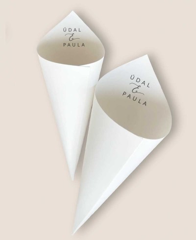 Petal cones for weddings Paris