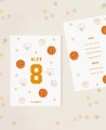Menu pour l’anniversaire des enfants basket