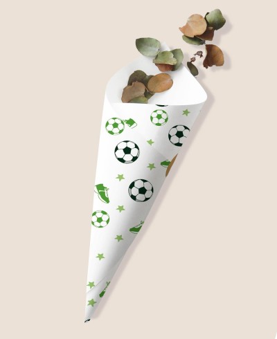 Cono per caramelle compleanno sport calcio