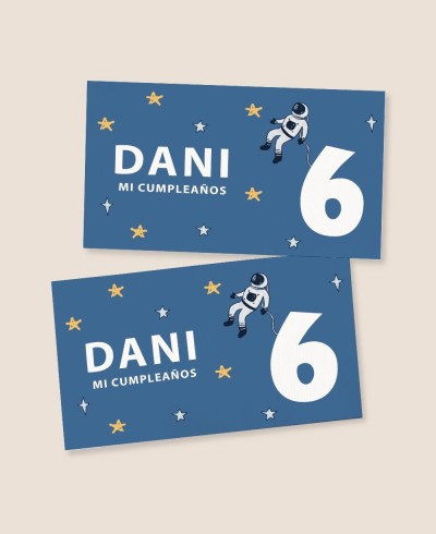 Adesivos horizontais para espaço de aniversário