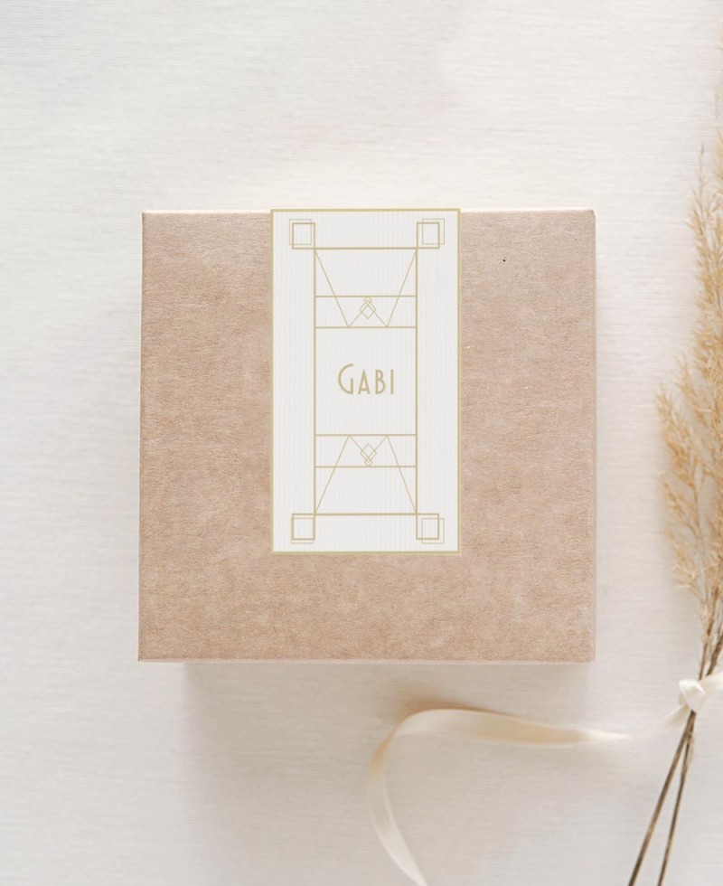 Stickers verticales para regalos cumpleaños Gran Gatsby