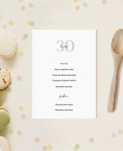 Minuti di compleanno per adulti classici