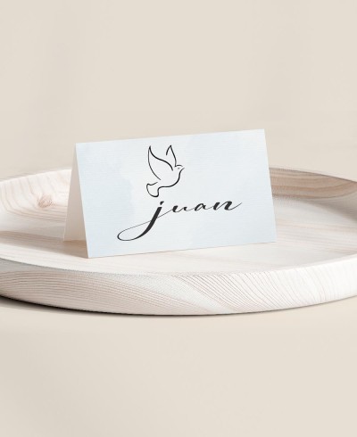 Mesa dobrada para batizados coleção aquarela crianças