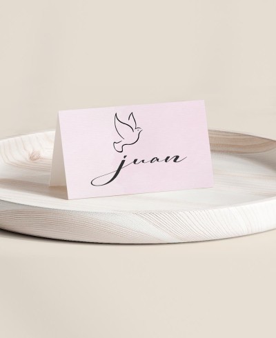 Klapptisch für Taufen Aquarellsammlung Mädchen