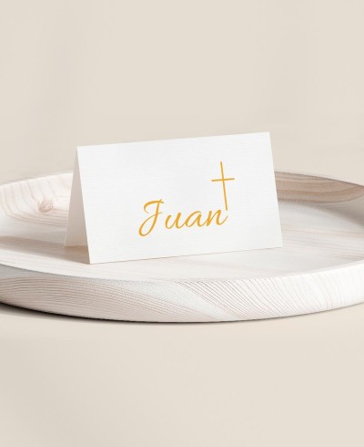 Klapptisch für Taufen Classic Kollektion Kreuz