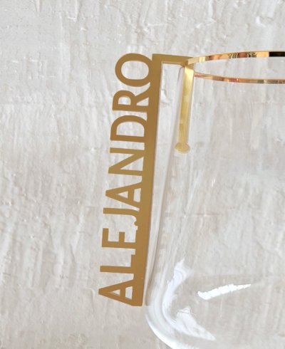 Segnaposto personalizzato per la tazza con il nome