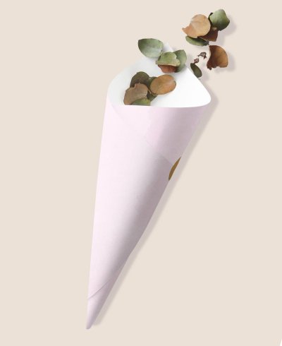 Cono battesimo acquerello ragazza