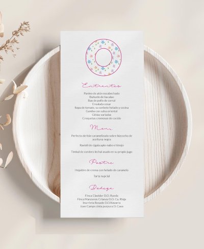 Menu de Comunhão Flores