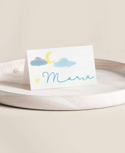 Segnaposto piegato per la raccolta della nuvola di comunione