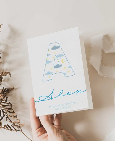 Personalized communion reminder clouds