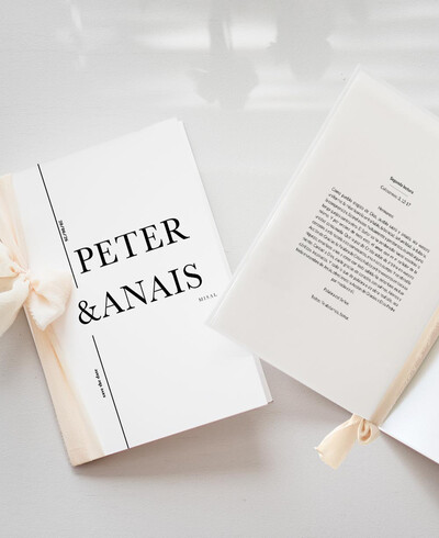 Missal de casamento mínimo Berlim