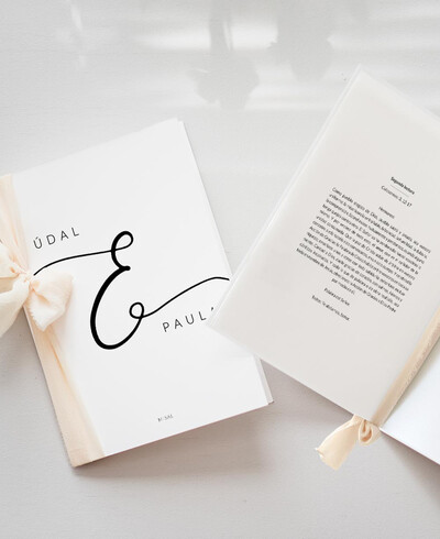 Missal de casamento mínimo Paris