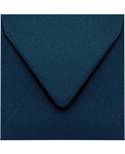 Sobres color azul marino cuadrados