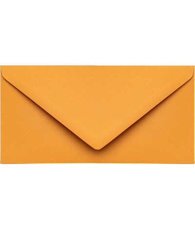 Sobre amarillo mostaza DL para invitaciones