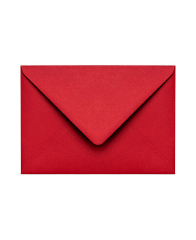 Sobres rojo escarlata para invitaciones de boda B6