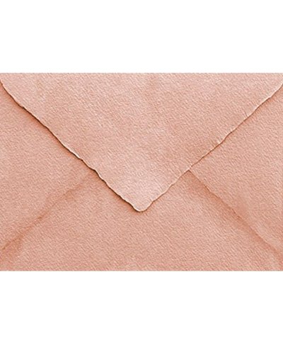 Enveloppe artisanale rose poudrée C5 | Marmarina