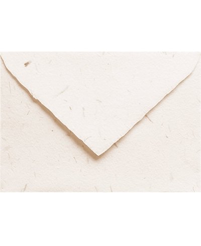 C5 Enveloppe de copeaux de paille faite à la main pour invitations | Marmarina