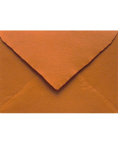 C5 Enveloppe artisanale en terre cuite pour invitations | Marmarina