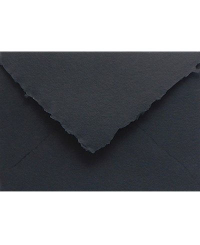 Black C5 Handmade Envelope for Invitations | Marmarina