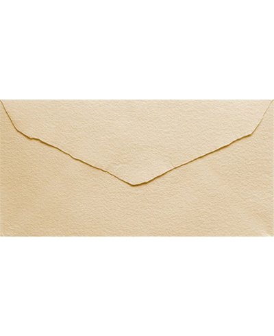 DL American Cream Artisan Envelope for Invitations | Marmarina