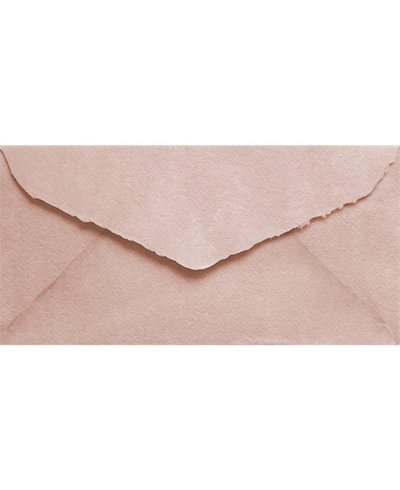 DL Busta Artigianale Americana Rosa Cipria per Inviti | Marmarina