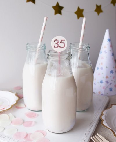 Agitadores para cumpleaños bonitos