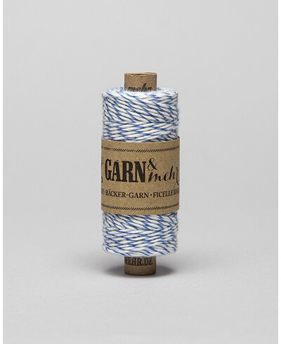 Cordão de Padeiro Azul e Branco | Decoração de envelope de casamento