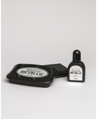 Premium ink "Metallic silver"