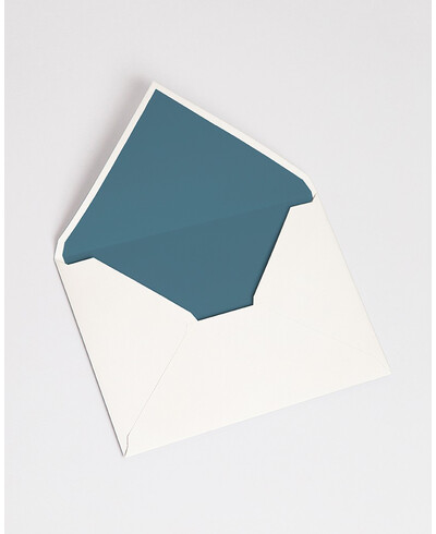 Envelopes com Forro Azul Coral | Marmarina