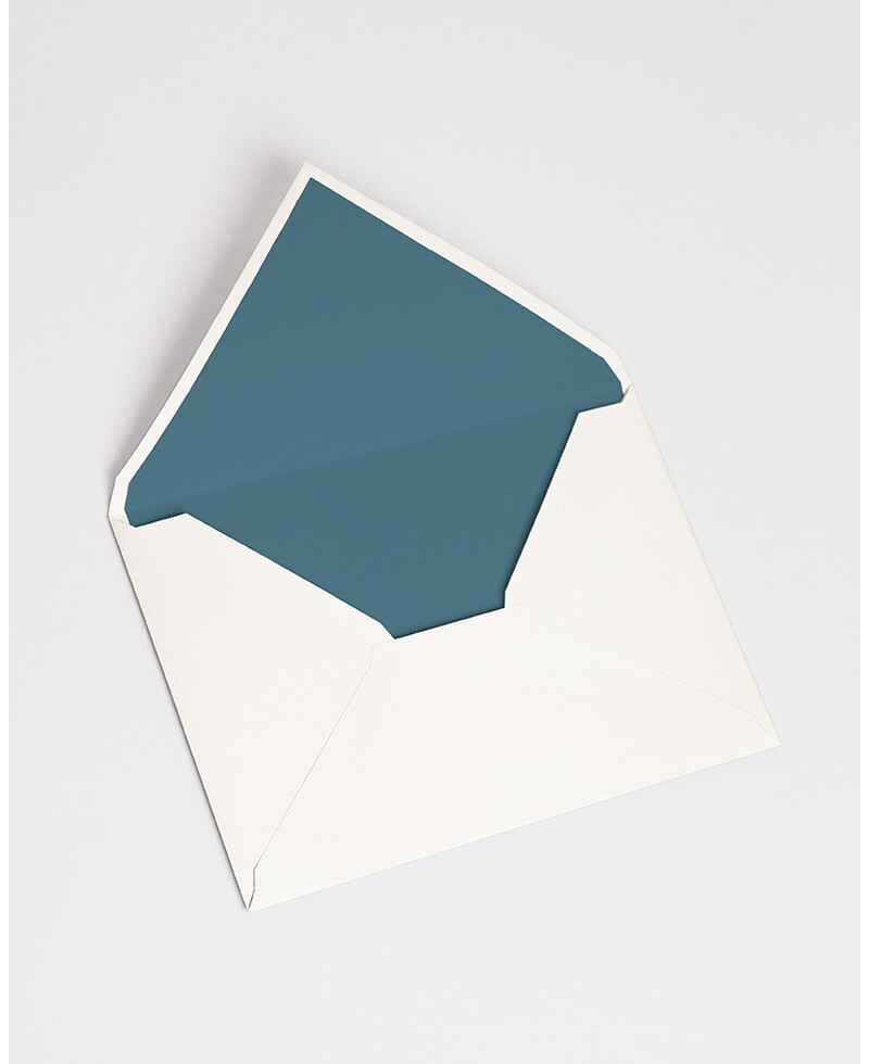 Envelopes com Forro Azul Coral | Marmarina