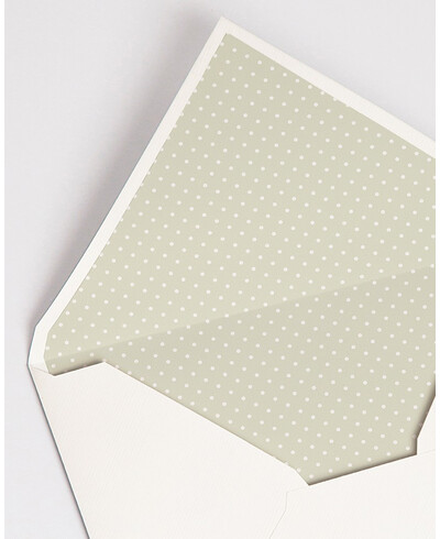 Olive Green Lined Envelopes | Marmarina