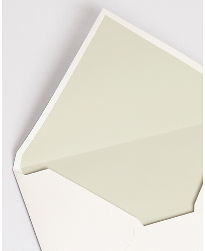 Envelopes com Forro Verde Oliva | Marmarina