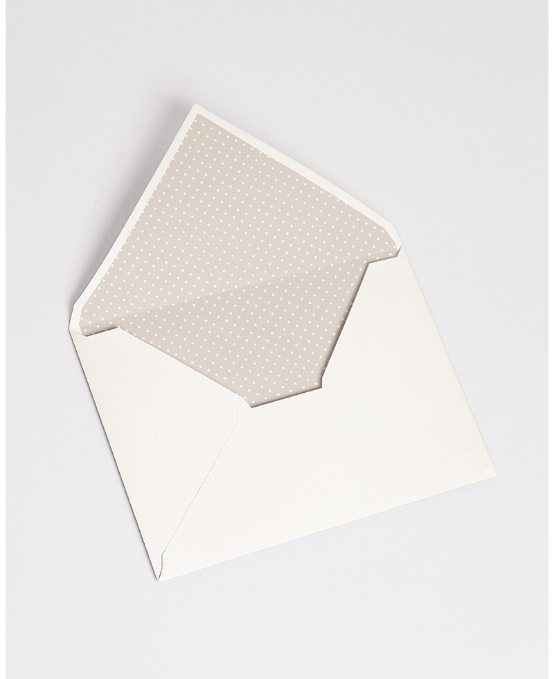 Envelopes Forrados de Caxemira Bolinhas | Marmarina