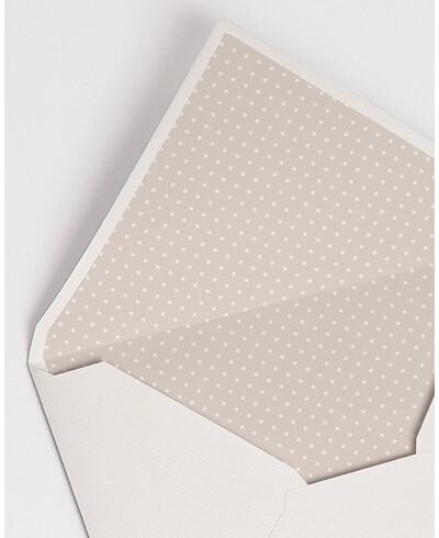 Envelopes Forrados de Caxemira Bolinhas | Marmarina