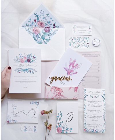 Muestras Invitaciones de Boda | Marmarina
