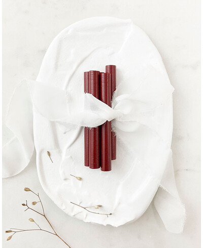 Barras de vedação vermelhas