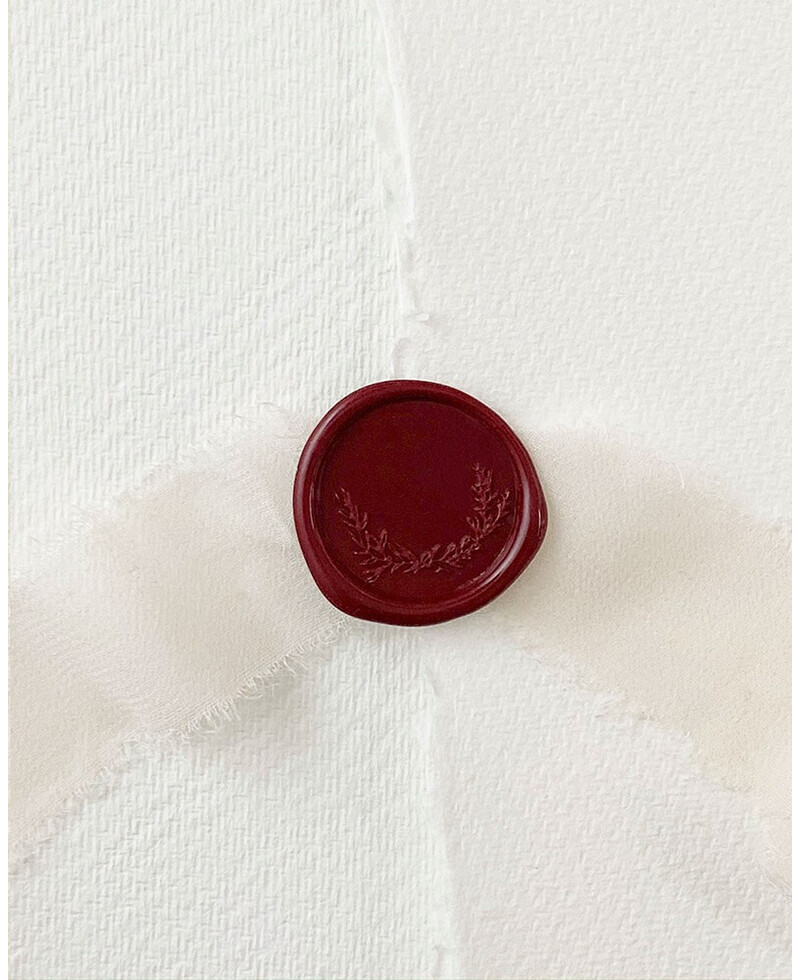 Cire à cacheter rouge