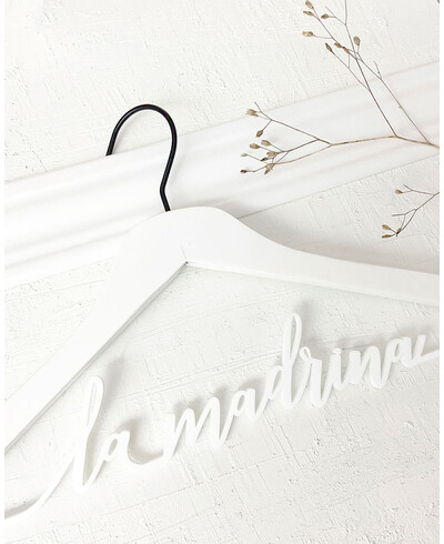 Cintre de marraine de mariage