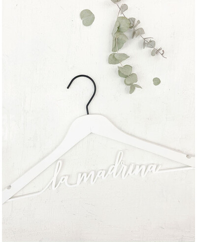 madrinha de cabide de casamento